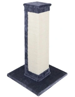 Scratching Post Scratcher Tower Wood Cat Tree 92cm in Grey