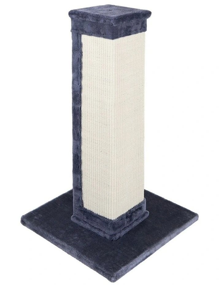 Scratching Post Scratcher Tower Wood Cat Tree 92cm in Grey image 2