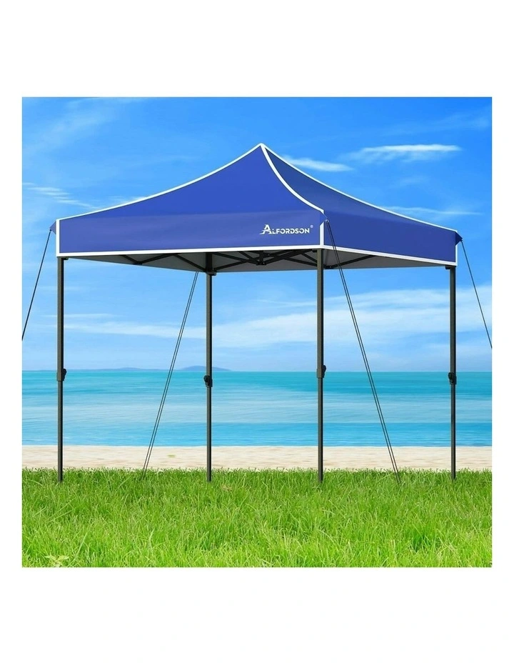 Wedding Canopy Gazebo Pop Up Tent 3x3 in Blue image 2