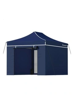 Gazebo Pop Up Marquee Tent 3x4.5 in Navy