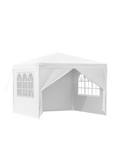 Gazebo Outdoor Wedding Party Tent 3x3 in White