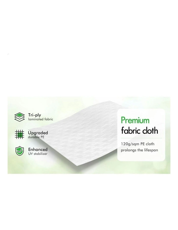 Gazebo Outdoor Wedding Party Tent 3x3 in White image 4