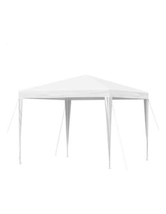 Gazebo Outdoor Wedding Party Tent Camping Shelter 3x3 in White