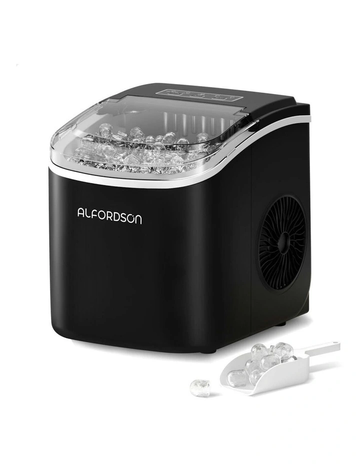Portable Ice Maker Machine 12kg in Black image 1