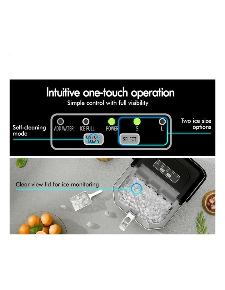 Ice Maker Machine in With Handle in Multi image 3