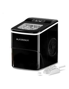 Commercial Portable Ice Maker Machine 2.2L in Black
