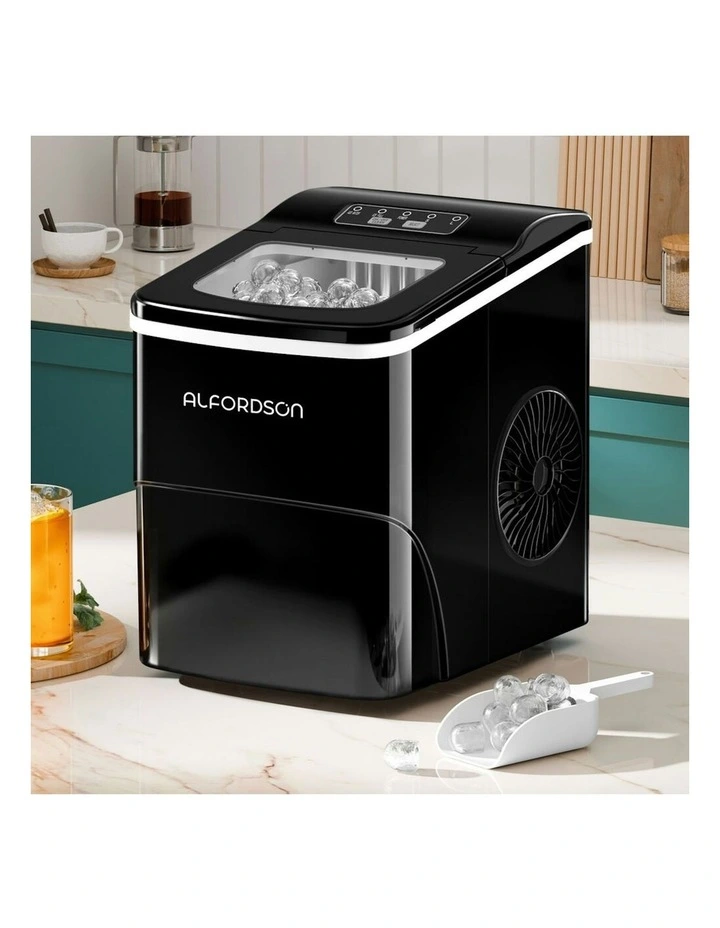 Commercial Portable Ice Maker Machine 2.2L in Black image 2