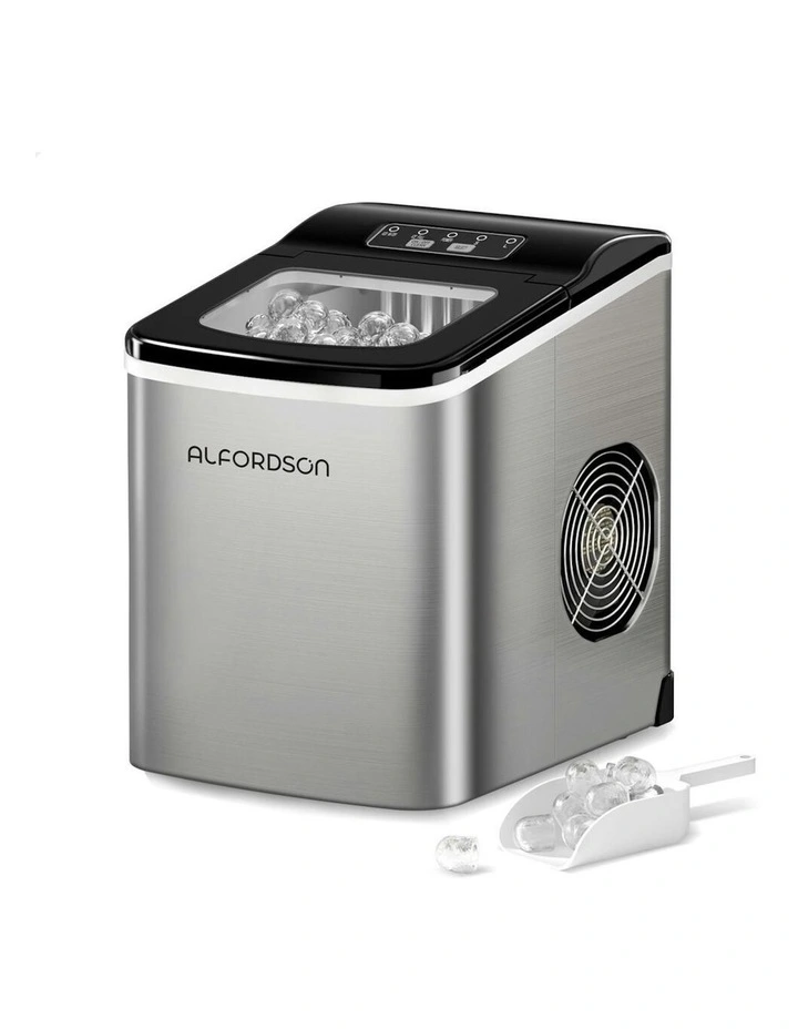 Portable Ice Maker Machine 2.2L in Silver image 1