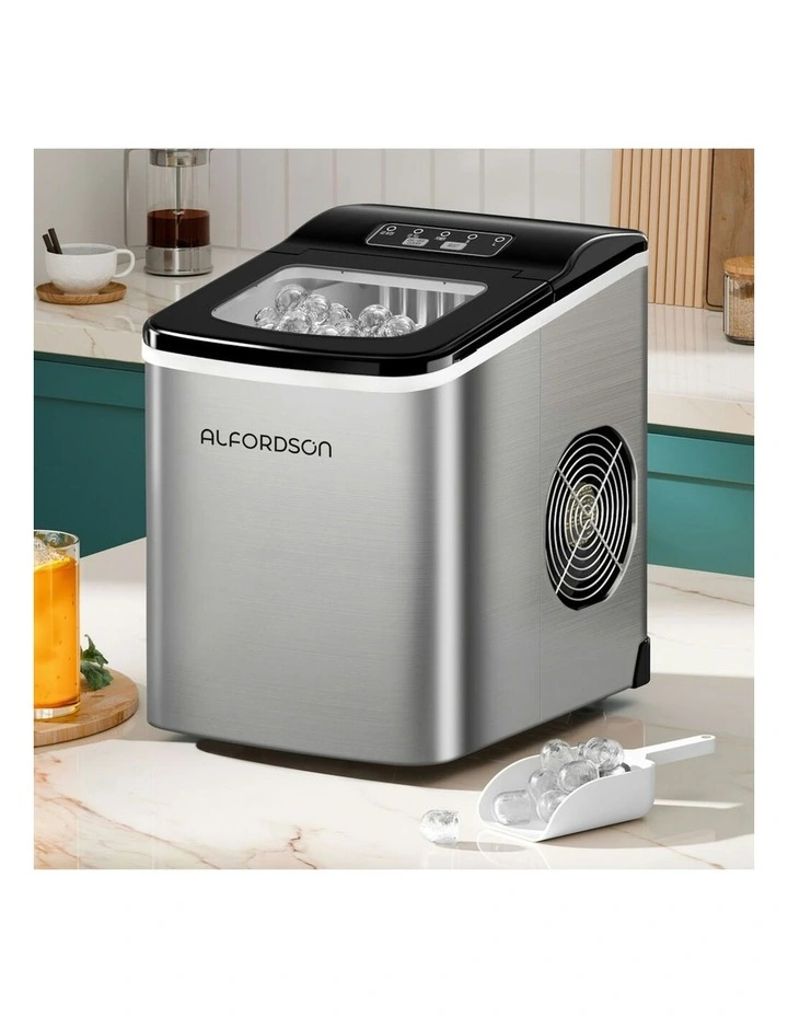 Portable Ice Maker Machine 2.2L in Silver image 2