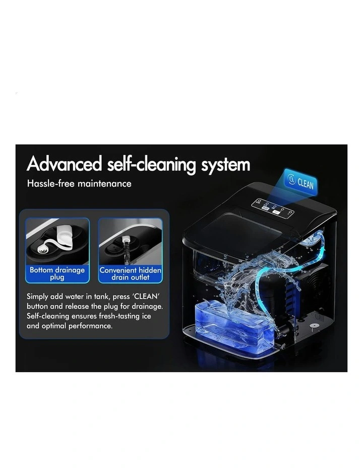 Portable Ice Maker Machine 2.2L in Silver image 6