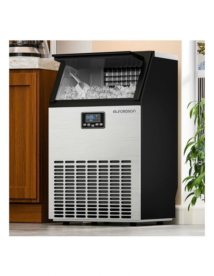 Commercial Ice Maker Machine 45-60kg in Stainless Steel image 2