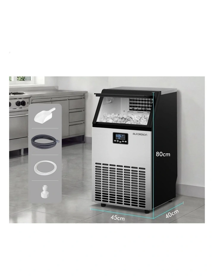 Commercial Ice Maker Machine 45-60kg in Stainless Steel image 7