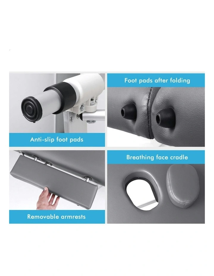 Portable Massage Table 55cm in Grey image 7