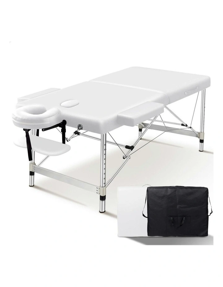 Portable Massage Table 55cm in White image 1