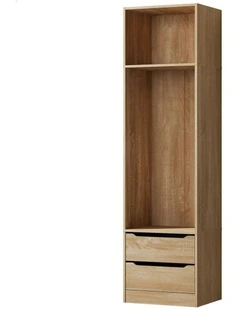 2 Drawers Office Storage Cabinet in Wood