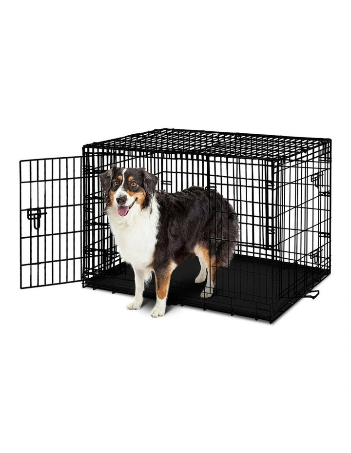 Large Dog Cage 30 Inch in Black image 1