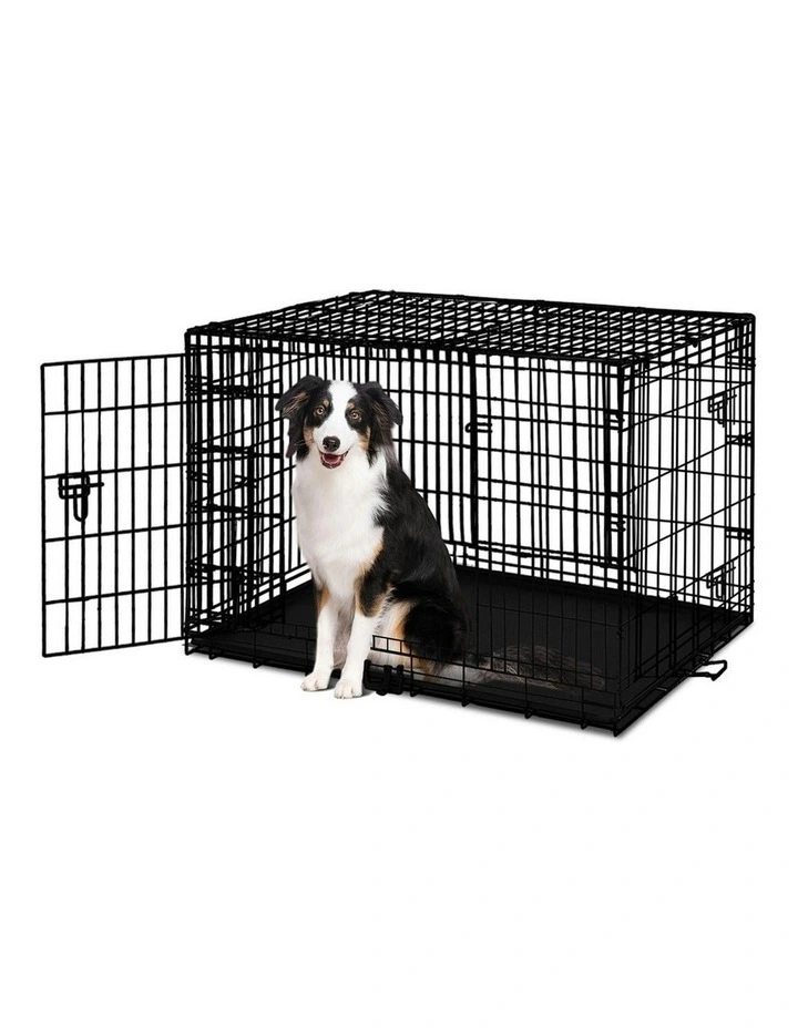 Large Dog Cage 36 Inch in Black image 1