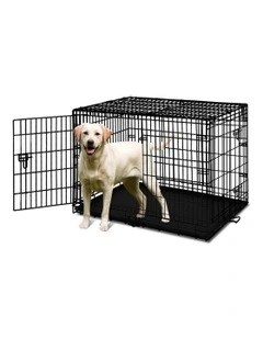 Large Dog Cage 42 Inch in Black