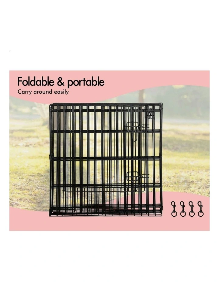 Large Pet Playpen 30 Inch in Black image 5