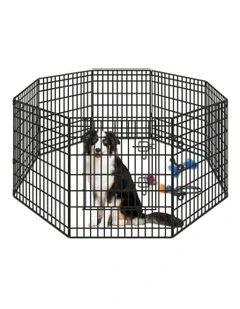 Large Pet Playpen 36 Inch in Black