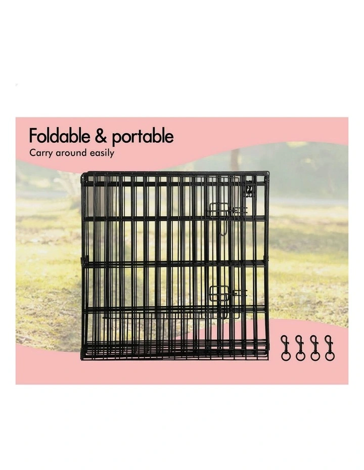 Large Pet Playpen 36 Inch in Black image 5