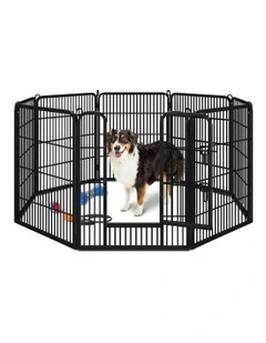 Large Pet Playpen 32 Inch in Black