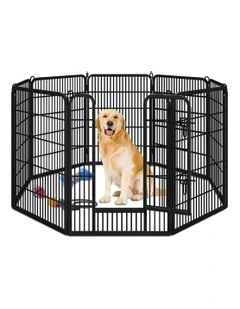Large Pet Playpen 40 Inch in Black