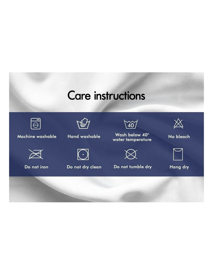 Standard Microfibre Soft Pillow Pack Of 2 in White image 7