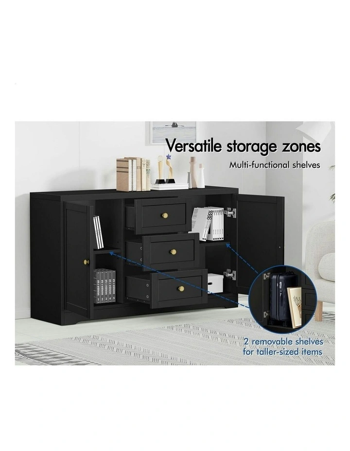 Buffet Sideboard in Black image 4