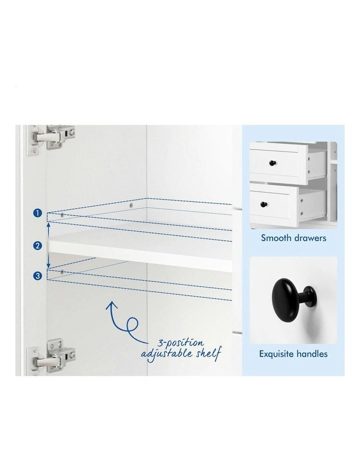 Buffet Sideboard in White image 5