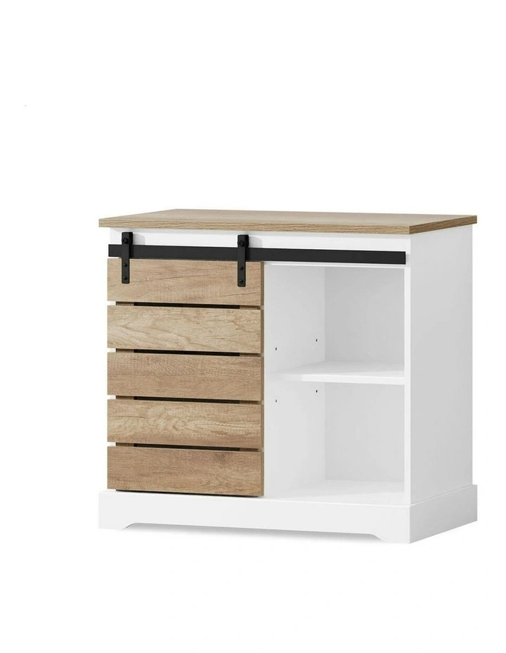 Sliding Door Buffet Sideboard in Multi image 1