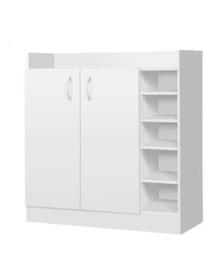 Rack 21 Shoe Cabinet in White
