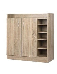 Rack 21 Shoe Cabinet in Oak