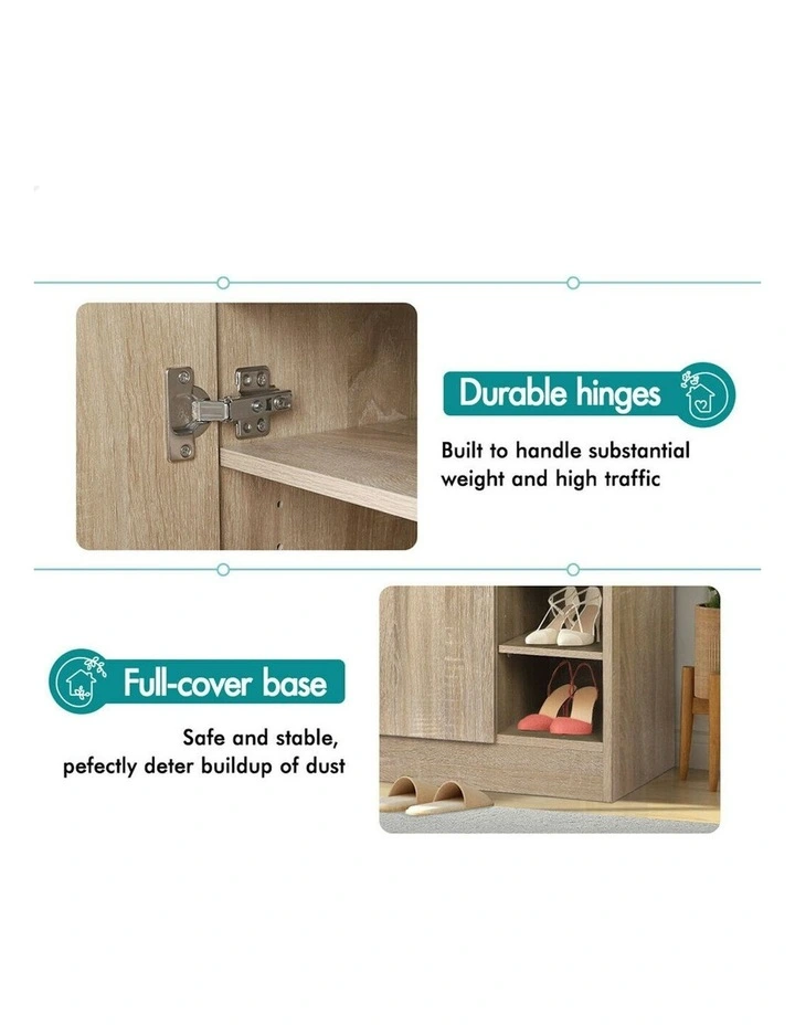 Rack 21 Shoe Cabinet in Oak image 6