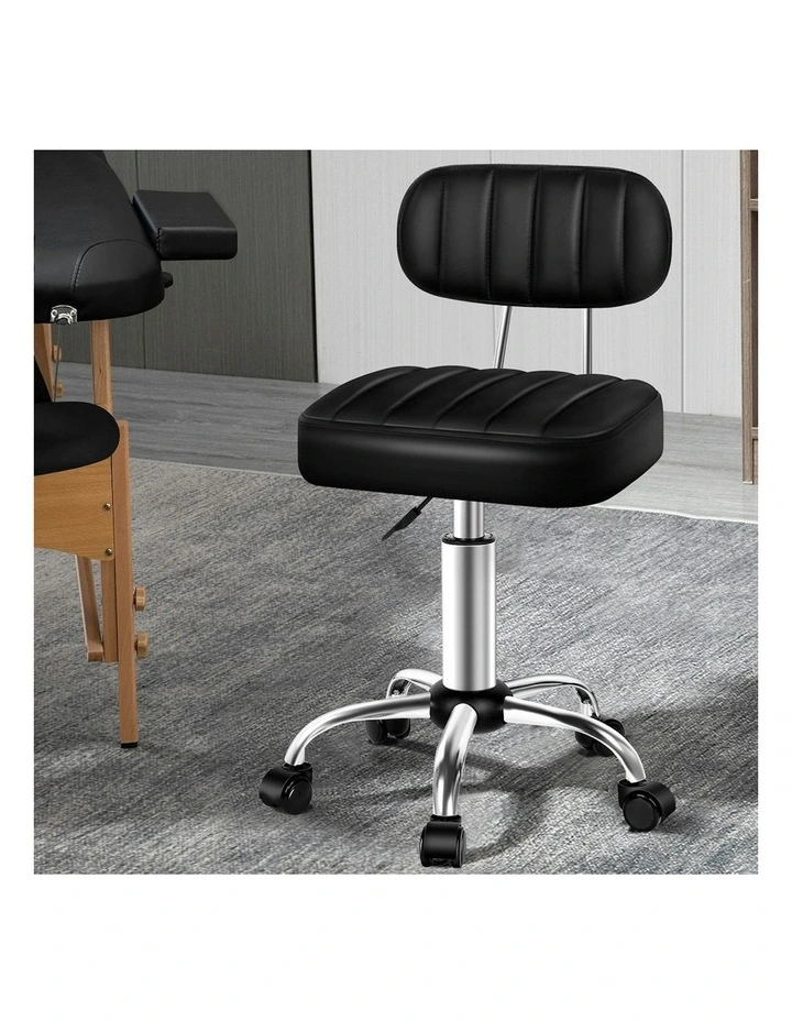 Salon Stool in Black image 2