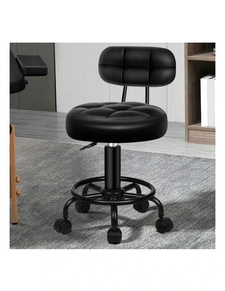 Salon Stool in Black image 2