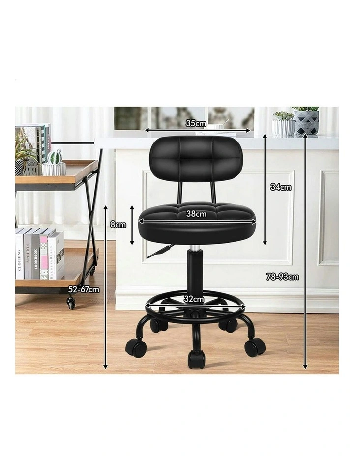 Salon Stool in Black image 6