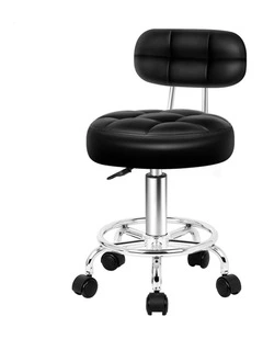 Salon Stool in Black