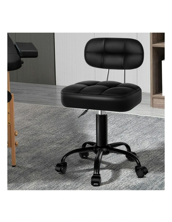 Salon Stool in Black image 2