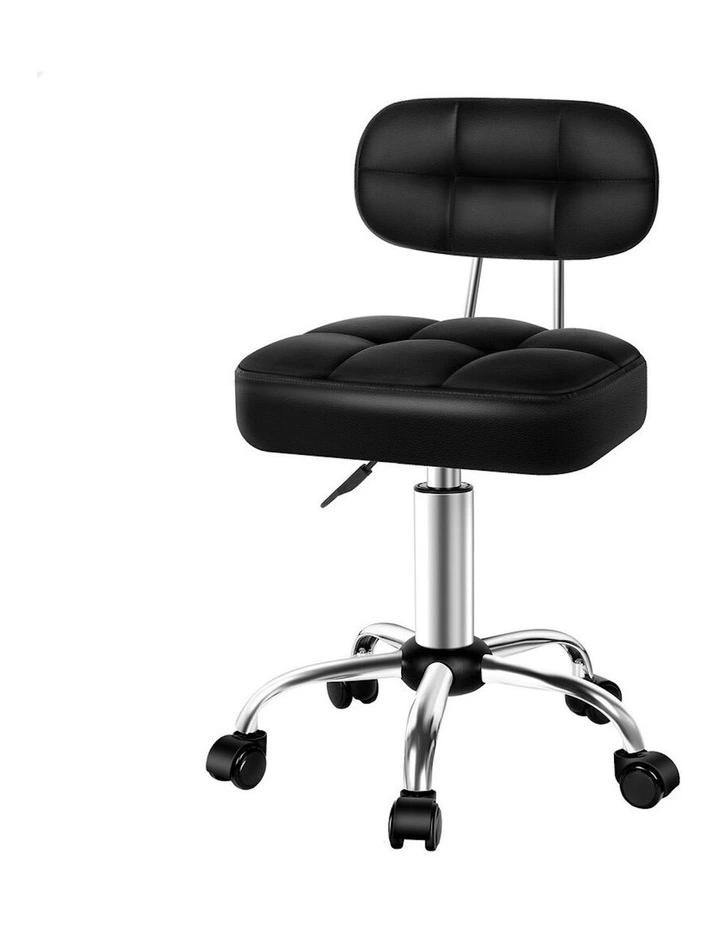 Salon Stool in Black image 1