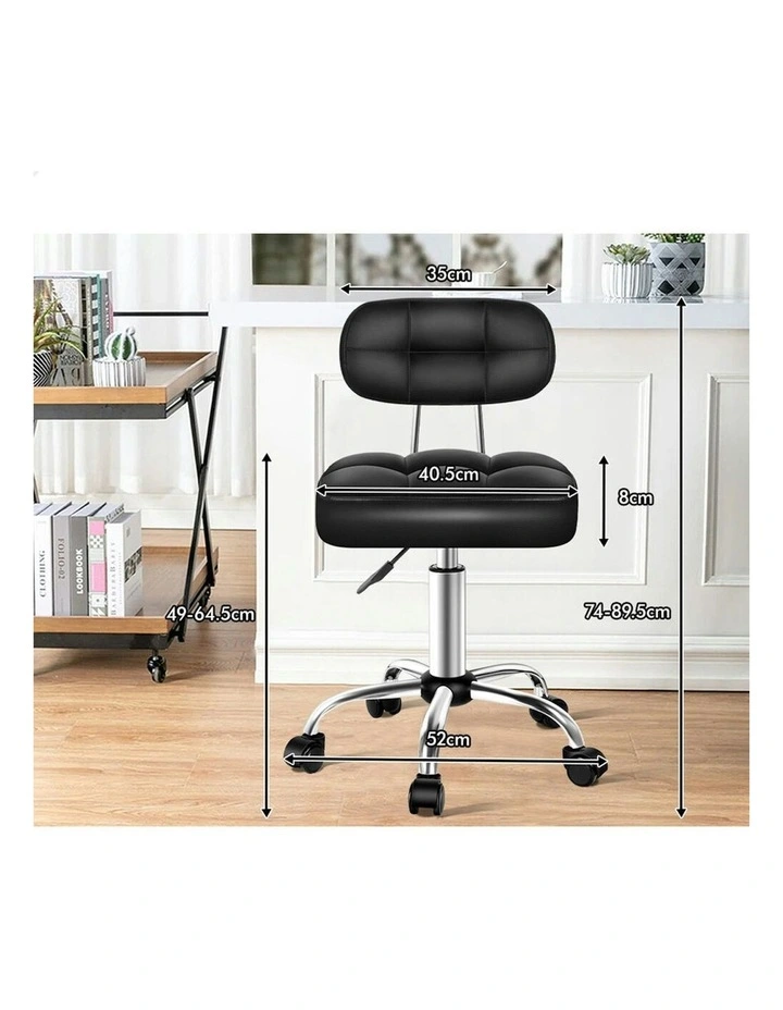 Salon Stool in Black image 5