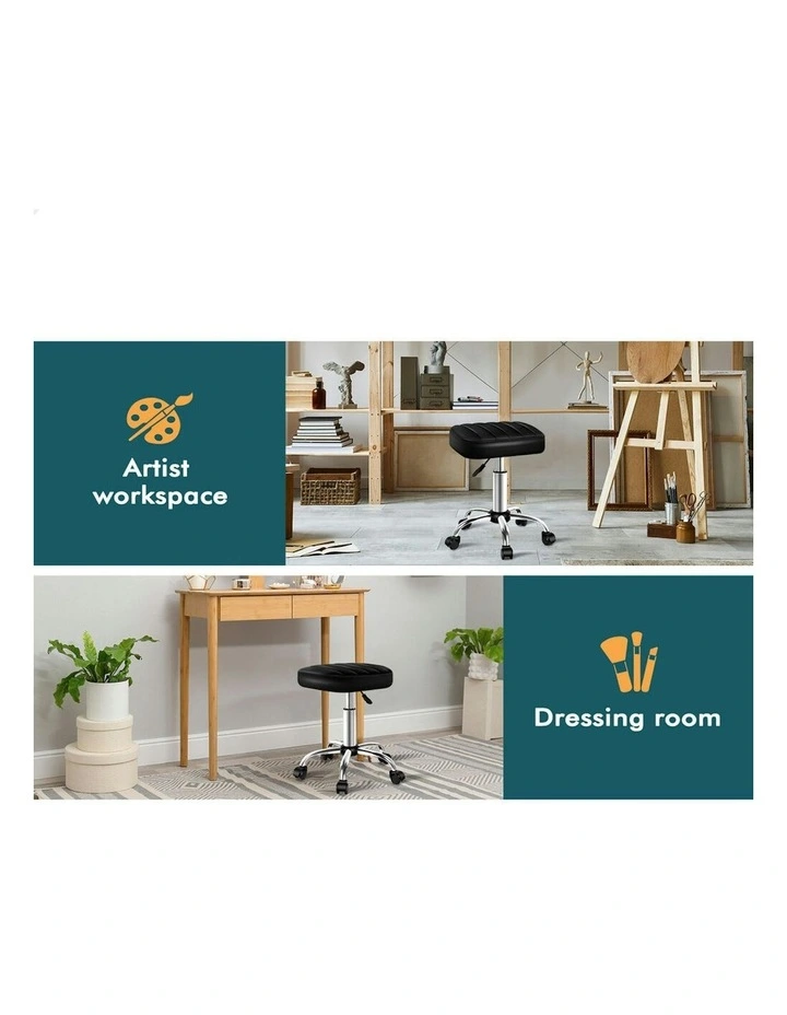 Salon Stool in Black image 7