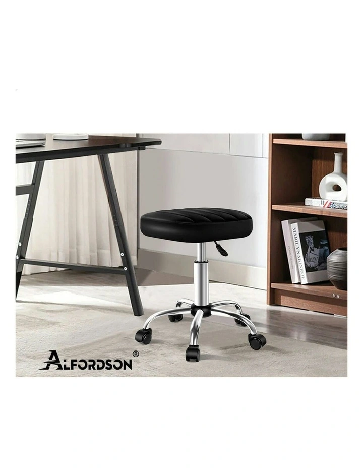 Salon Stool Set Of 2 in Black image 7