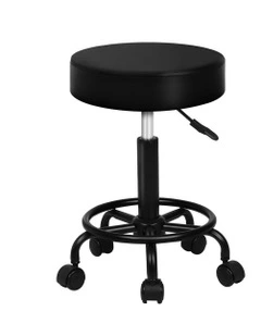 Salon Stool in Black