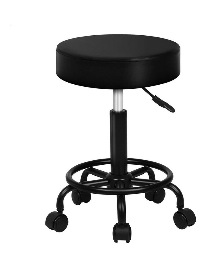 Salon Stool in Black image 1