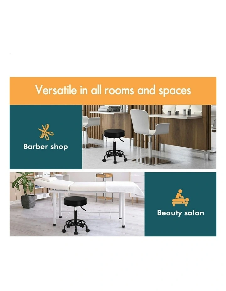 Salon Stool in Black image 4