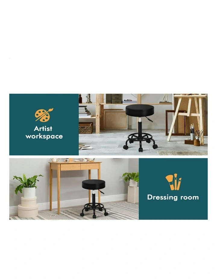 Salon Stool in Black image 5