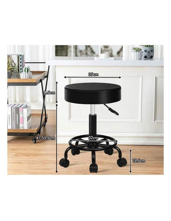 Salon Stool in Black image 7