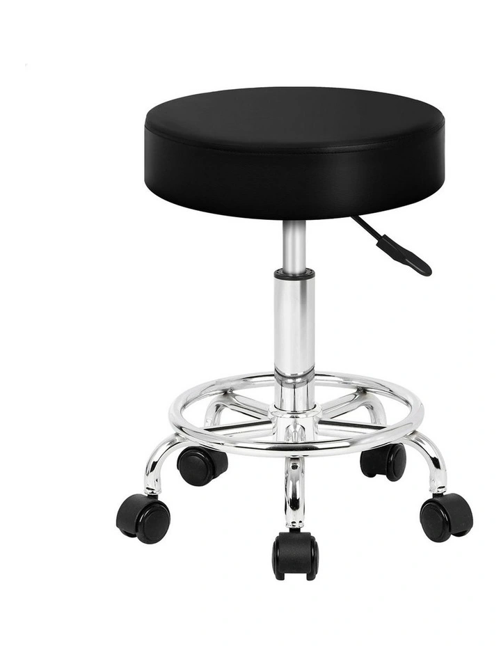Salon Stool in Black image 1