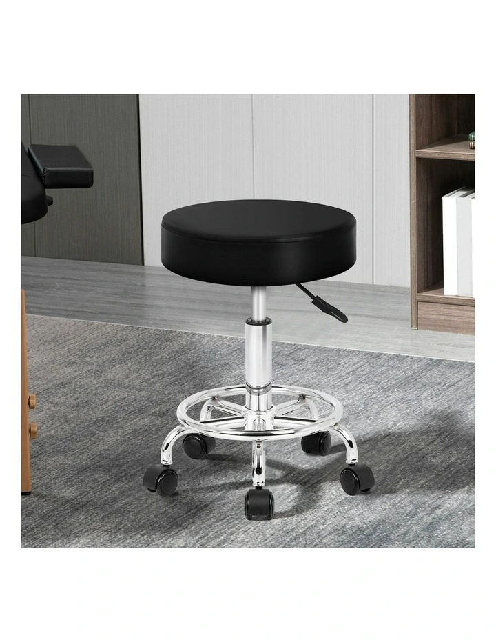 Salon Stool in Black image 2